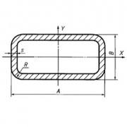 Труба проф. 50х25х1.5